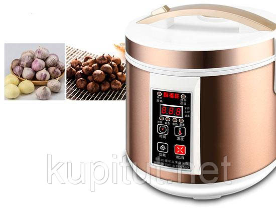 Ферментатор часнику, Приготувати чорний часник можна в Ферментаторі часнику лише за 9 діб