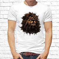 Чоловіча футболка з принтом Лев 2 Push IT