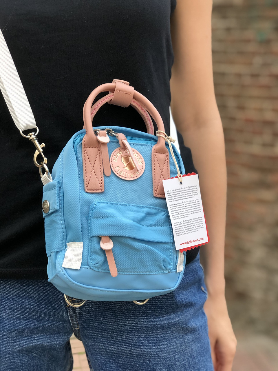 Acne studio x sales fjallraven kanken clutch