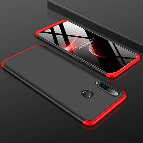 Чохол GKK 360 для Huawei P30 Lite бампер Black-Red