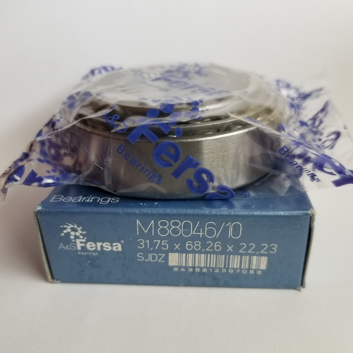 Підшипник дюймовий M 88046/10 FERSA (31.75*68.26*22.2) конічний