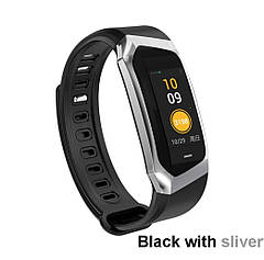 Фітнес-браслет Greentiger E18 Black silver