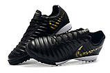 Сороконожки NIke Tiempo ligera TF balck/gold, фото 3