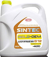 Антифриз Sintec GOLD G12, (-40), 5л, желт