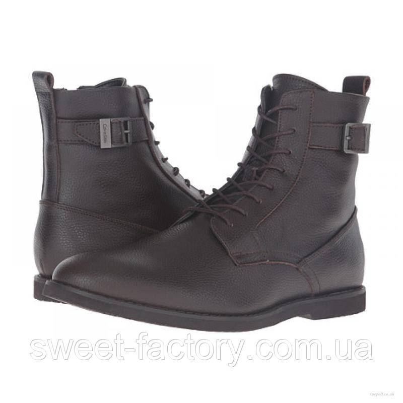 Ботинки Calvin Klein Farrin Tumbled Action dark brown
