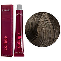 Краска для волос LAKME Collage Creme Hair Color 60 мл 7/17 Средний блондин пепельный