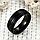 Кільце з нержавіючої сталі, чорне анодування, 1176КЖ, фото 2