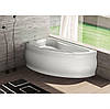 Асиметрична ванна з акрилу Fabia ліва 150x100x43 Bliss, фото 4