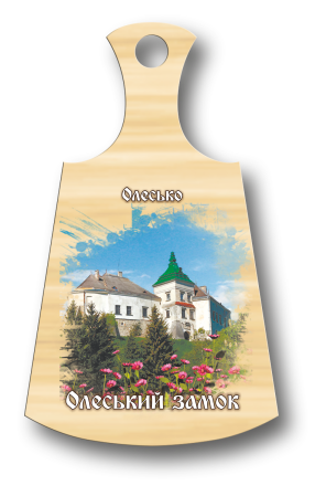 Магніт-дощечка "Олесько. Олеський замок"