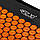Килимок акупунктурний 4FIZJO Аплікатор Кузнєцова 128 x 48 см 4FJ0047 Black/Orange Original, фото 6