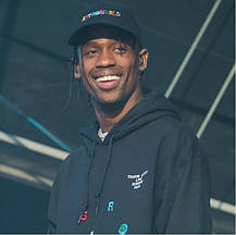 Кепка Бейсболка Чоловіча Жіноча City-A Astroworld Travis Scott Чорна, фото 3