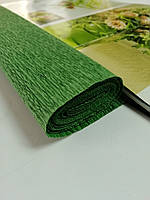 Гофрований папір зеленого кольору