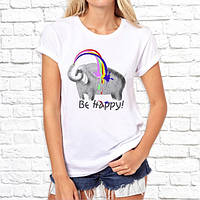 Футболки з принтом (малюнком) Слонів