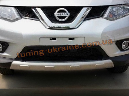 Накладки на бампер передняя и задняя Nissan X-Trail 2014+