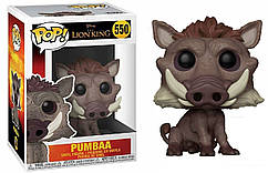 Фігурка Funko Pop Фанко Поп The Lion King Pumbaa Король Лев Пумба 10см cartoon TLK P550