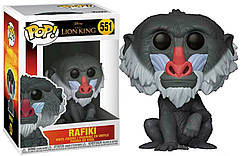 Фігурка Funko Pop Фанко Поп The Lion King Rafiki Король Лев Рафіки 10см cartoon TLK R551