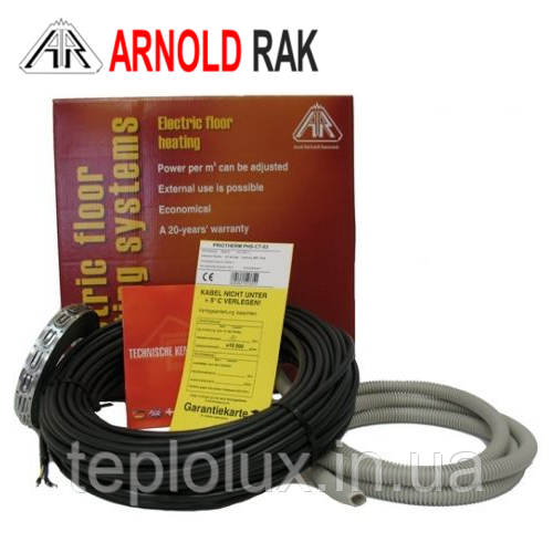 Гріючий кабель AR Standart 135Вт 9метров (1,0 - 1,5 м2)