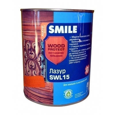 Лазурі та грунтовки по дереву TM SmilePaints