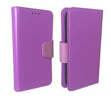 Універсальний чохол-книжка Mobileare з кишенькою для візиток (документів) для смартфонів 5.5"-6.0" Бузковий