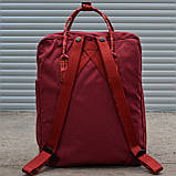 Рюкзак Fjallraven Kanken (Ф'ялравен Канкен) classic, пофарбований із кольоровими ручками, фото 3