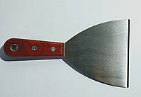 Скребок-шпатель для шаурмы 125 мм с деревянной ручкой