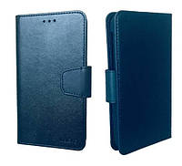 Универсальный чехол-книжка Mobileare с кармашком для визиток (документов) для смартфонов 5.5"-6.0" Черный