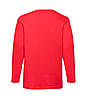 Чоловіча футболка з довгим рукавом червона 038-40, фото 2
