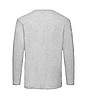 Чоловіча футболка з довгим рукавом світло-сіра 038-94, фото 2