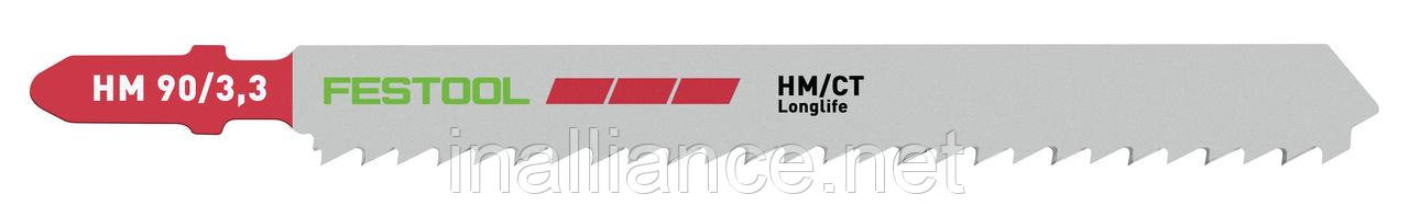 Пиляльне полотно для лобзика PLASTICS Laminate HM 90/3.3 Festool 204269