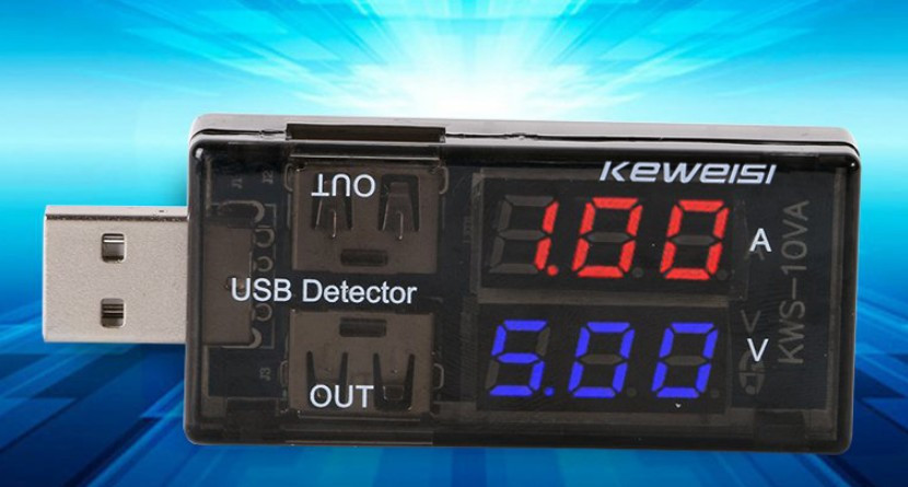 KWS-10VA USB тестер струму,напруги
