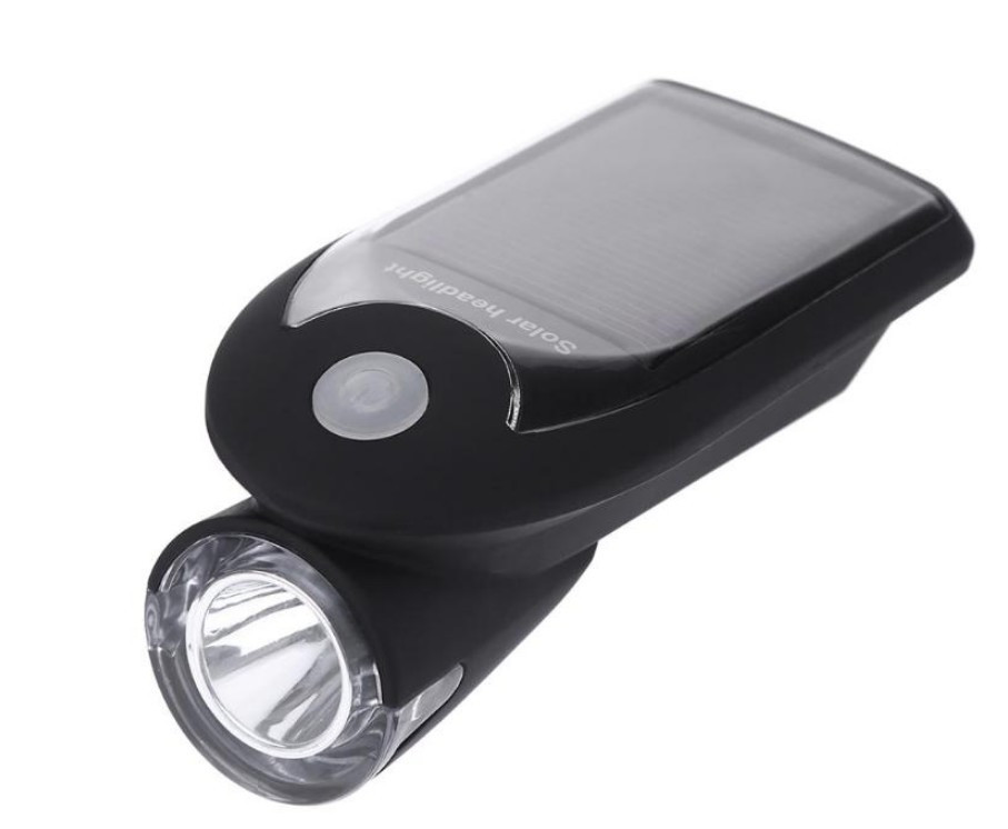 Велосипедна фара з сонячною панеллю і виходом USB FY-307