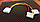 Перехідник сплітер 4 pin molex -> 2 по 4pin молекс кабель живлення, фото 3