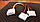 Перехідник сплітер 4 pin molex -> 2 по 4pin молекс кабель живлення, фото 4