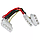 Перехідник сплітер 4 pin molex -> 2 по 4pin молекс кабель живлення, фото 7