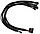 Перехідник керований 43 см Sata/Molex на 5 кулерів 4 pin, фото 3