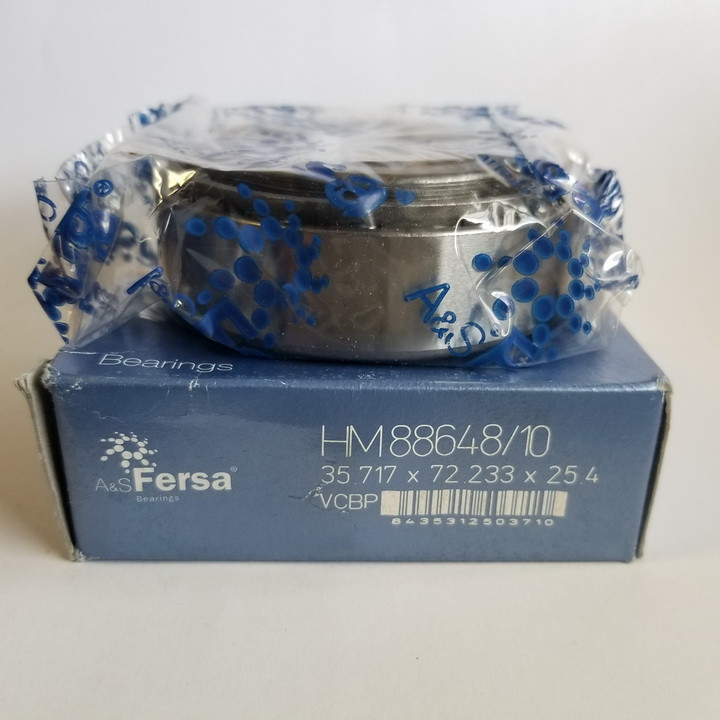 Підшипник дюймовий HM 88648/10 FERSA (35.72*72.23*25.4) конічний