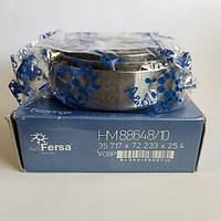 Підшипник дюймовий HM 88648/10 FERSA (35.72*72.23*25.4) конічний