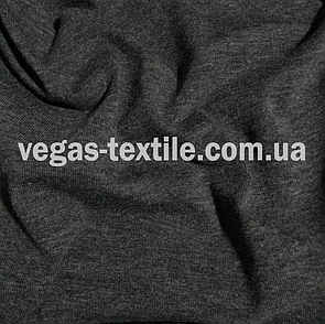 Кулірка стрейч Пен'є Темно-сірий (180 г/м2 Туреччина)