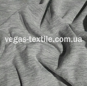 Кулірка стрейч Пен'є Сірий Меланж (190 г/м2 Туреччина)