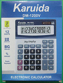 Електронний калькулятор Karuida DM-1200V 12-розрядний