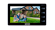 Комплект домофону 7 дюймів з панеллю виклику SEVEN DP-7574 Kit black, фото 6