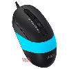 Миша дротова A4Tech Fstyler FM10 (Black + Blue), фото 3