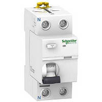 Диференційний вимикач (ПЗВ) Acti9 ilD K 1P+N, 25А, 30мА, Schneider Electric