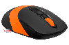 Миша бездротова A4Tech Fstyler FG10 (Black + Orange), фото 2