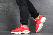 Чоловічі кросівки Reebok нубук,червоні, фото 2