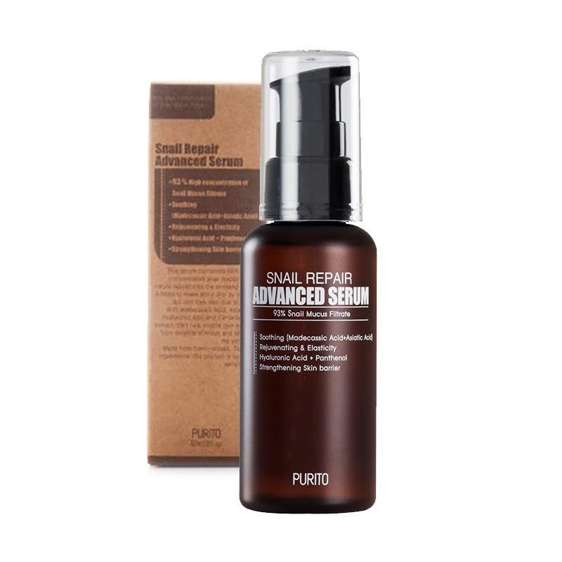 Purito Snail Repair Advanced Serum-Сироватка равликовий муцином