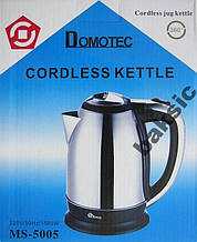 Електричний чайник Domotec MS5005, 1500 Вт