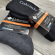 Шкарпетки чоловічі махрові бавовна з вовною Columbia Travel, розмір 42-45, асорті, 01212, фото 2