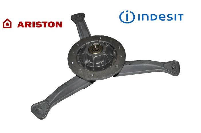 Хрестовина барабана (баку) для пральної машини Ariston, Indesit вал=67мм, d=17/20/25 мм 037028, COD 014