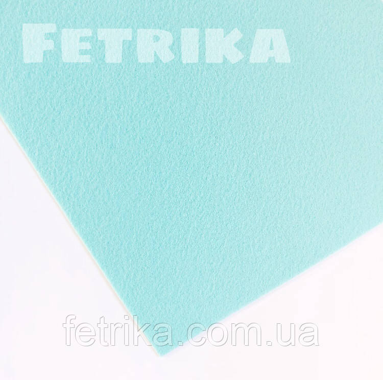 Фетр корейський жорсткий 1,2 мм, 20*30 см, ТІФФАНІ, № 924, фото 1